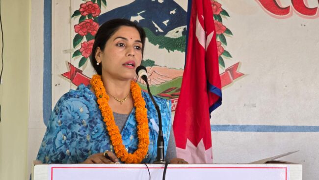 नगरस्तरीय मेलमिलाप समितिको अध्यक्षमा अनिता अर्याल