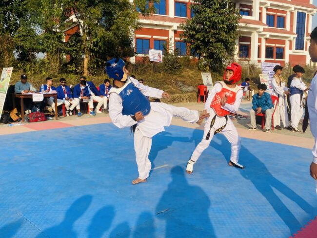 रत्ननगरमा तेक्वान्दो प्रतियोगिता सुरु