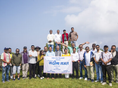 कुहिरोले छोपिएको ऐतिहासिक उपरदाङगढीमा गुञ्जिए गजल