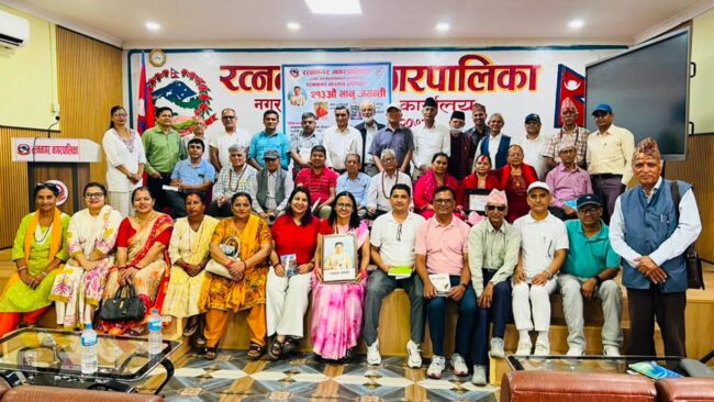 भानु जयन्तीमा स्रष्टा सम्मान तथा कृति विमोचन
