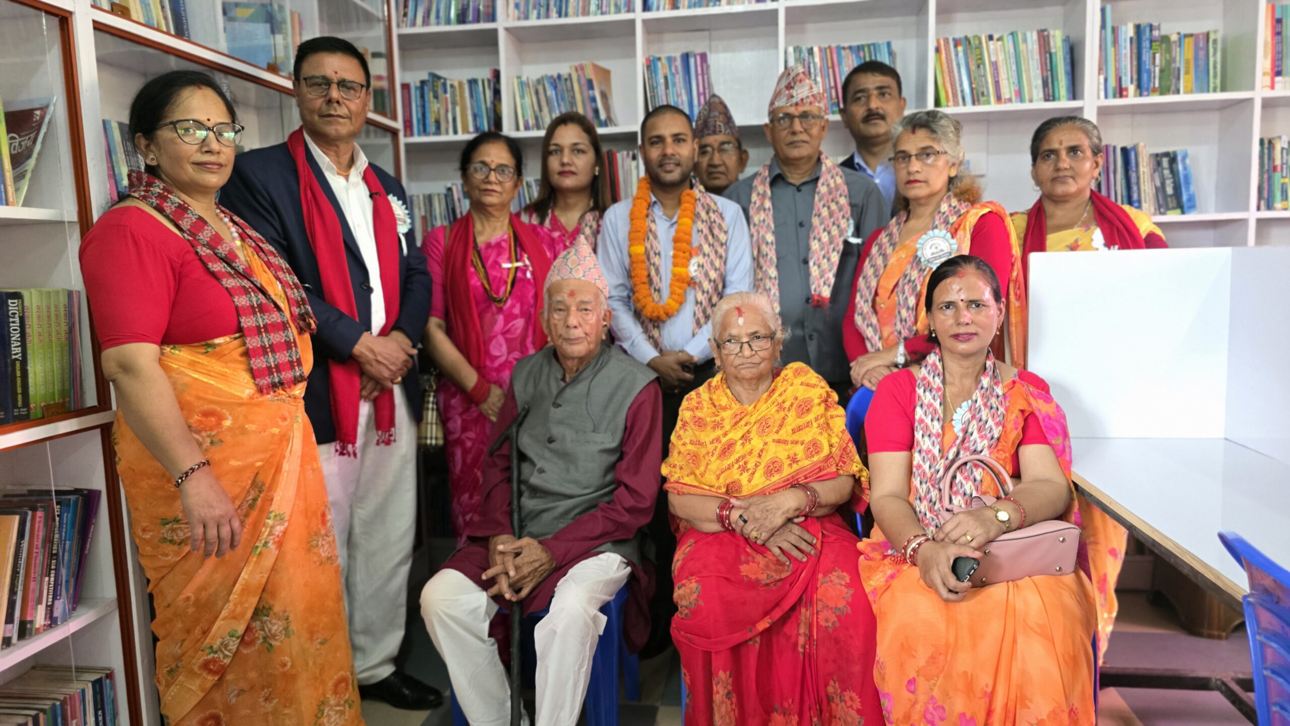 शुभारम्भ एकाडेमीमा ज्ञानराज/खिलकुमारी विष्ट पुस्तकालय