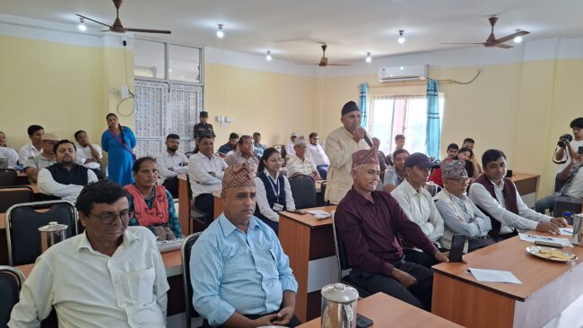 नगरवासीका सुझाव सुन्दै माडी नगरपालिका, सार्वजनिक सुनुवाइ सम्पन्न