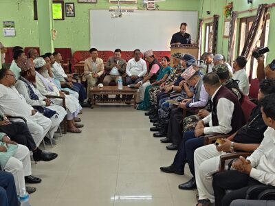 धनुषामा सर्वपक्षीय बैठक सम्पन्न, सद्भाव र्याली निकाल्ने निर्णय