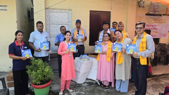 रत्ननगरको आधारभूत विद्यालय बेल्सीमा शैक्षिक सामग्री वितरण, विद्यार्थीको नतिजा सार्वजनिक र उत्कृष्टलाई पुरस्कार