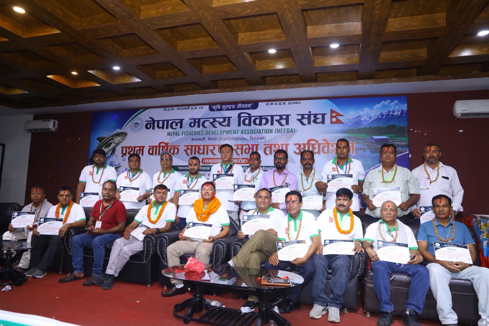 नेपाल मत्स्य विकास संघको अध्यक्षमा पुनः निरन्जन थापा निर्विरोध निर्वाचित