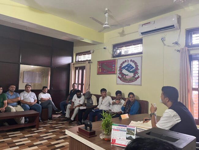 ढिलासुस्ती नगर्न निर्माण व्यवसायीलाई रत्ननगरको निर्देशन