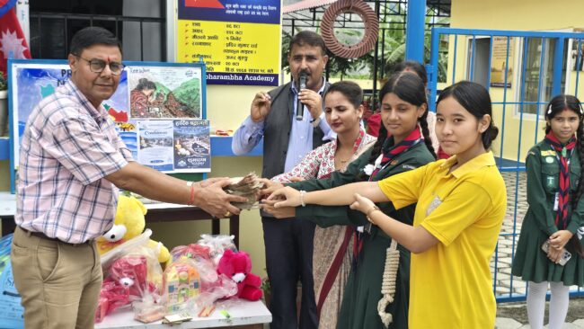 बाढीपहिरो पीडितको सहयोगार्थ शुभारम्भ एकाडेमीमा दिप प्रज्वलन तथा श्रद्धाञ्जली सभा, ८३ हजारबढी राहत संकलन